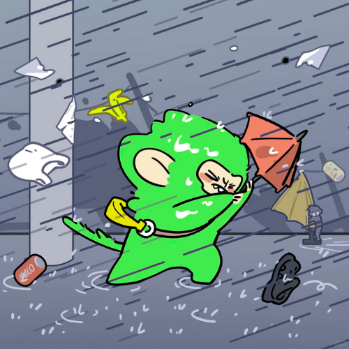 PumpKey monkey swinging